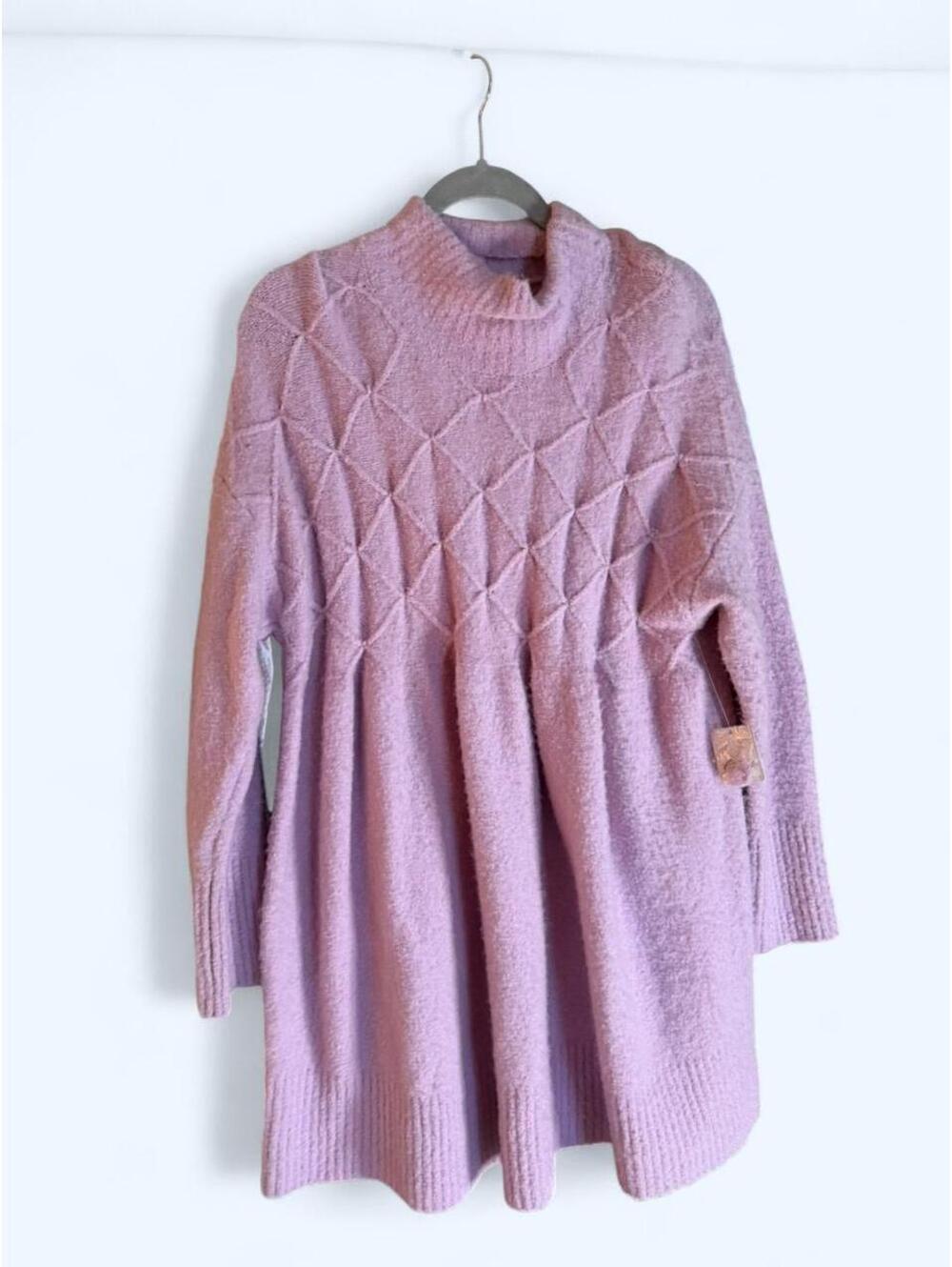 Free People Purple sweater dress